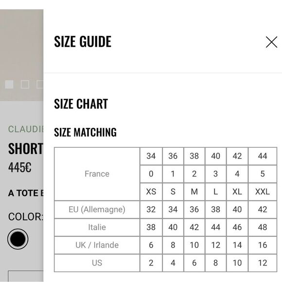 Claudie Pierlot 100% Wool Green & Blue Plaid With Leather Details Dress Sz US 8 - Picture 12 of 12